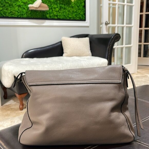 BOTKIER Cobble Hill Slouch Calfskin Leather Hobo - Picture 4 of 9